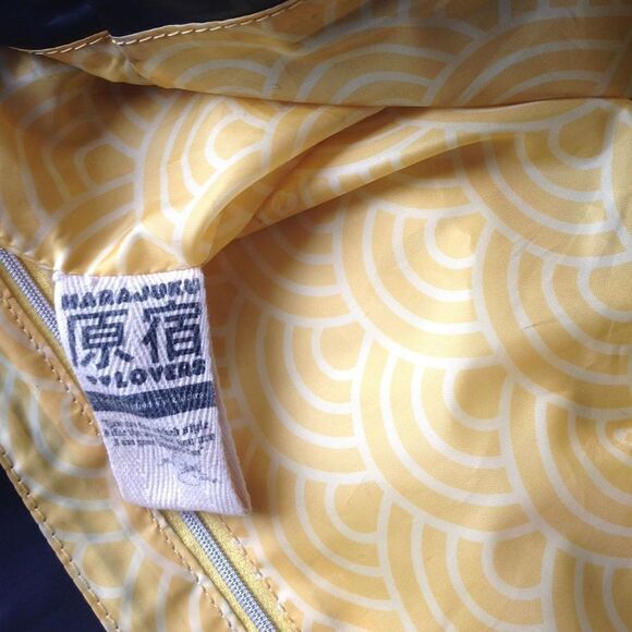 HARAJUKO Lovers Extra Large Black Manifesto Tote - Picture 7 of 13